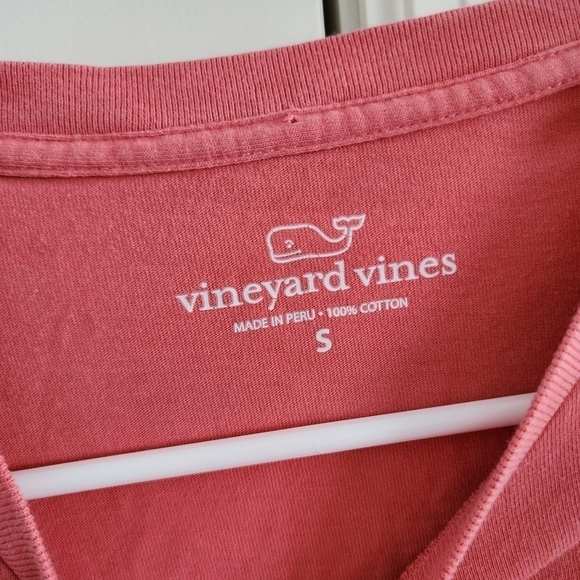 Vineyard Vines Garment-Dyed Vintage Whale Long-Sleeve Pocket Tee - Picture 3 of 4